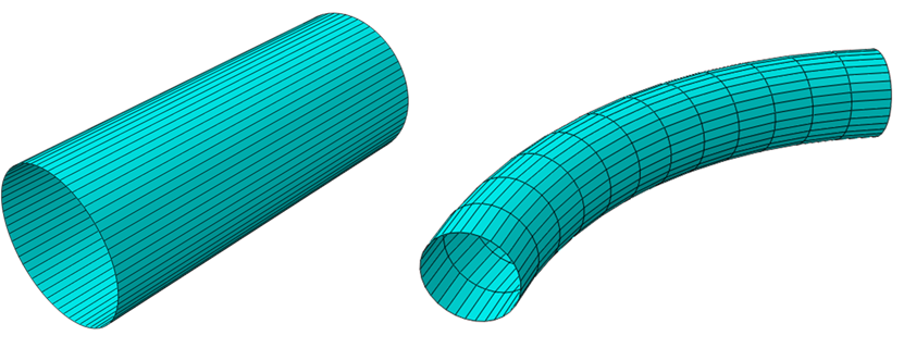 abaqus 接触 穿透图示